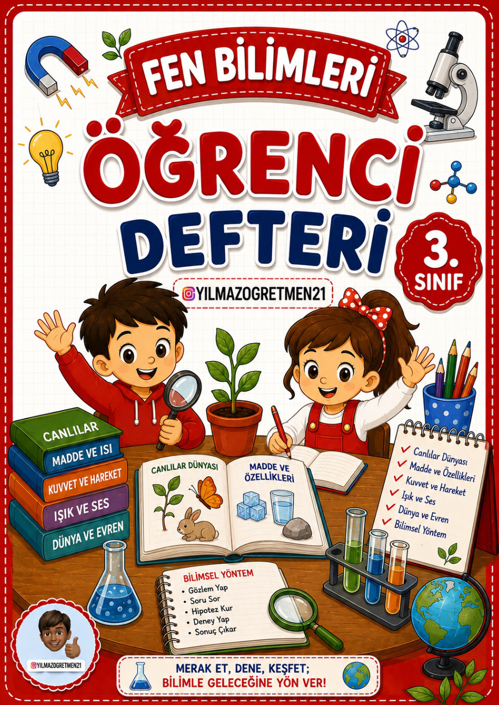 3. Sınıf Fen Bilimleri Defter Özeti